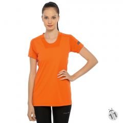 Gore-Tex Bayan turuncu ProDryFit Outdoor, Koşu, Fitness Tişört