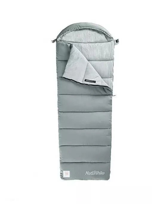 Naturehike U350 Zarf Tarzı Kapüşonlu Uyku Tulumu -13 C NH20MSD07-U350 Gri