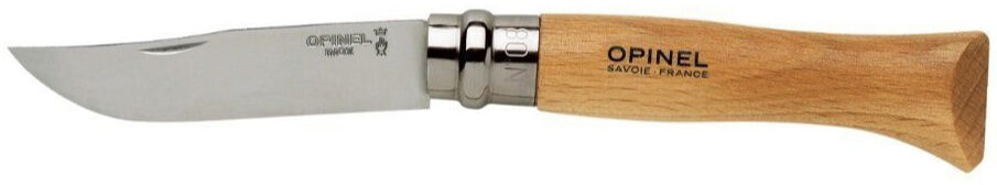 Opinel Inox Kayın Saplı 8 No Çakı (123080)