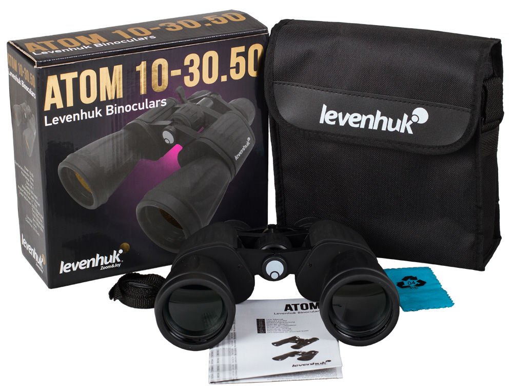 Levenhuk Atom 10–30x50 Binoküler Dürbün