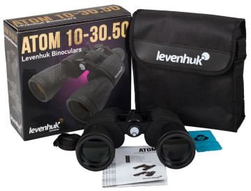 Levenhuk Atom 10–30x50 Binoküler Dürbün