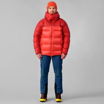 PAJAK Everest 2.0 Kırmızı 900 Fill RDS Kaz Tüyü Unisex Expedition Dağcılık Montu