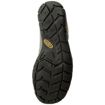 Keen Clearwater CNX Leather Erkek Sandalet - DARK EARTH/BLACK 1013106