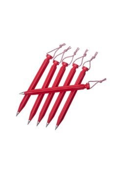 MSR Dart Stake 6'lı Çadır Kazığı Kırmızı