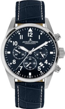 Jacques Lemans Barcelona 42-2B Erkek Kol Saati