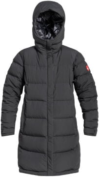 PAJAK The Coat Women Siyah 750 Fill RDS Kaz Tüyü Kadın Uzun Kışlık Mont