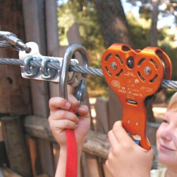 Kong Zipline Macera Park ZAZA 2 CS EVO Mobil Sürekli Emniyet Bağlantı Karabinası EN 795:2012 Type B EN 17109:2020 Type E EN 15567-1 629084P00KK