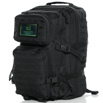 Bushlove Lazer Cut 50 Lt Tactical MolleSystem Taktik ve Outdoor Siyah Çanta Large