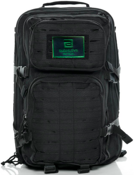 Bushlove Lazer Cut 50 Lt Tactical MolleSystem Taktik ve Outdoor Siyah Çanta Large