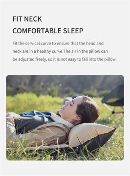 Naturehike Double Yastıklı Çift Kişilik Otomatik Şişme Mat - Mavi
