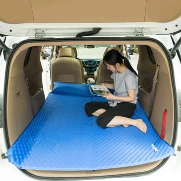 Naturehike Double Yastıklı Çift Kişilik Otomatik Şişme Mat - Mavi