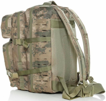 Bushlove Lazer Cut 50 Lt Tactical MolleSystem Taktik ve Outdoor Jandarma Bej Çanta Large
