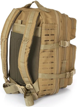 Bushlove Lazer Cut 50 Lt Tactical MolleSystem Taktik ve Outdoor Bej Çanta Large
