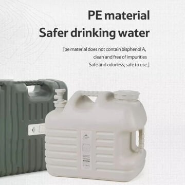 Naturehike Musluklu Taşınabilir 18 Litre Çok Amaçlı Kamp Su Bidonu NH16S012-T Yeşil