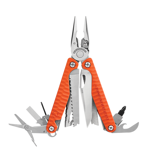 Leatherman Charge Plus G10 Orange BİTKİT + KLİPS + KILIF DAHİL