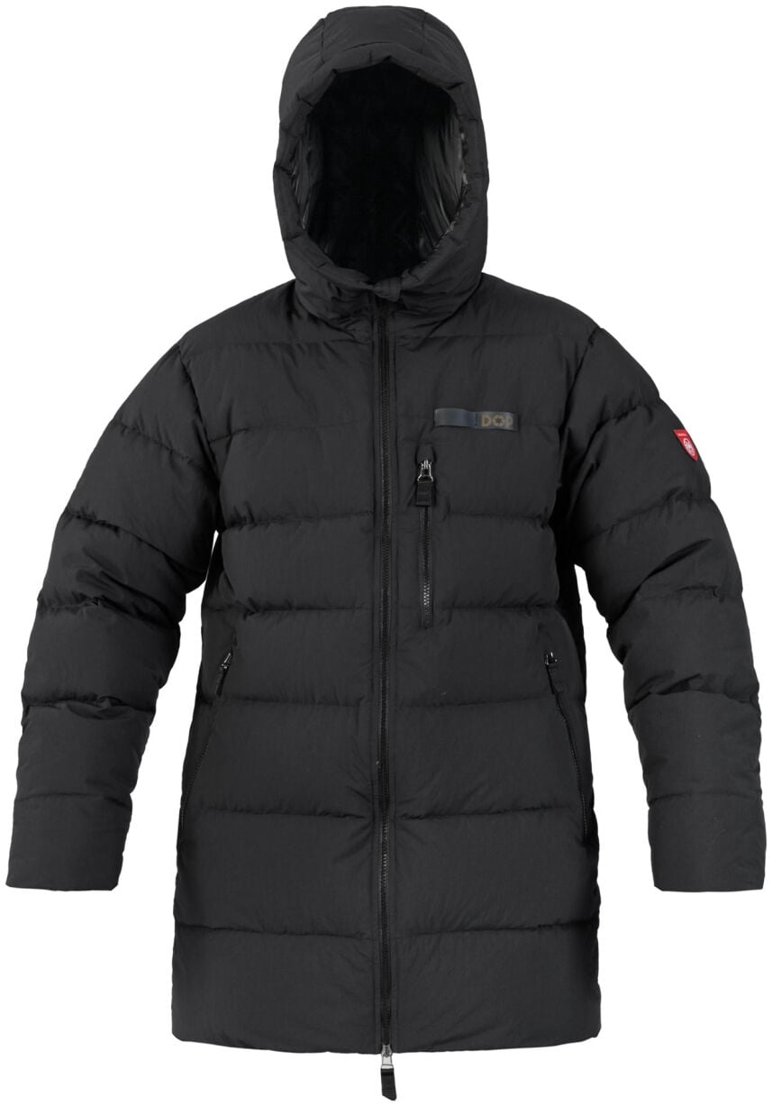 PAJAK D.O.P Parka Siyah 750 Fill RDS Kaz Tüyü Erkek Uzun Kışlık Mont