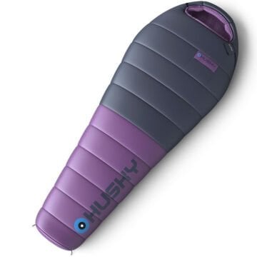 HUSKY Drape Ladies -20C Kuş Tüyü Uyku Tulumu (Mavi/Pembe)