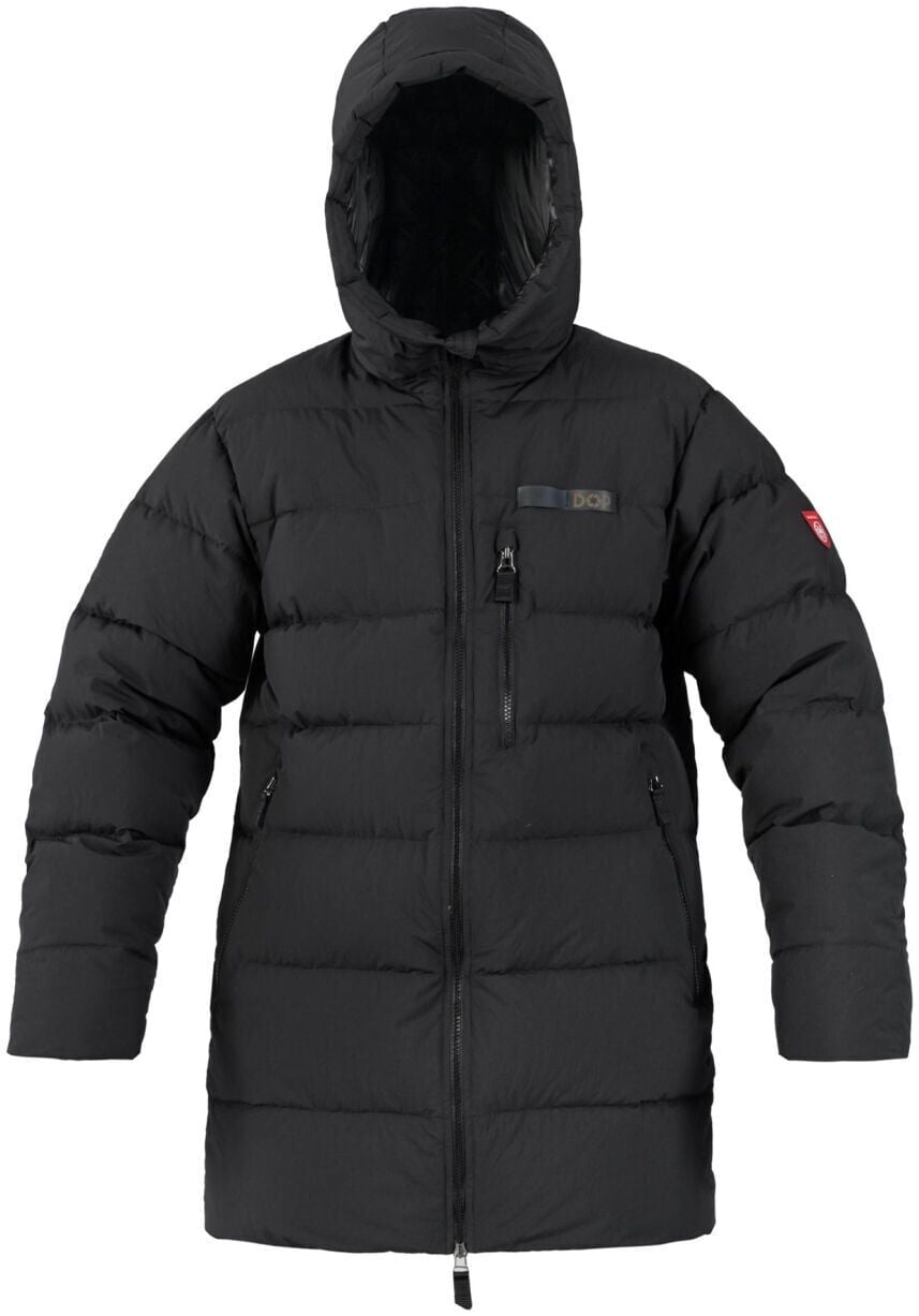 PAJAK D.O.P Parka Siyah 750 Fill RDS Kaz Tüyü Erkek Uzun Kışlık Mont