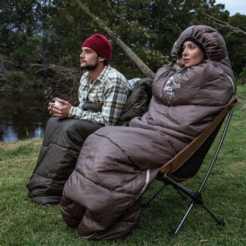 Naturehike U350 Zarf Tarzı Kapüşonlu Uyku Tulumu -13 C NH20MSD07-U350 Mavi