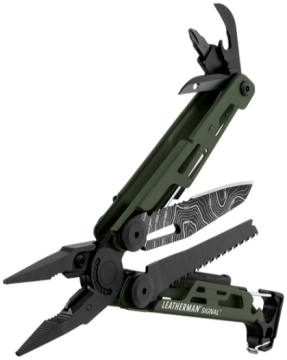 Leatherman Signal Green Topo Blade