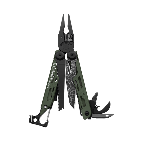Leatherman Signal Green Topo Blade