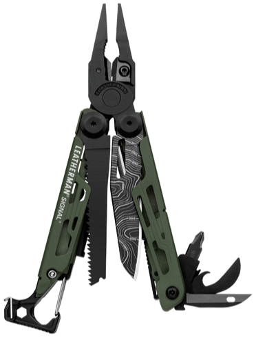 Leatherman Signal Green Topo Blade