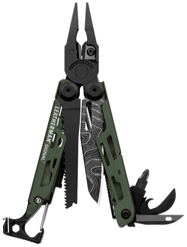 Leatherman Signal Green Topo Blade