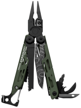 Leatherman Signal Green Topo Blade