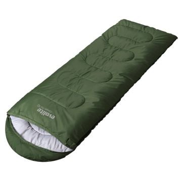 Evolite Camper Pro Uyku Tulumu 0,  Yeşil