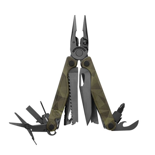 Leatherman Charge Plus Forest Camo BİTKİT + KLİPS + KILIF DAHİL