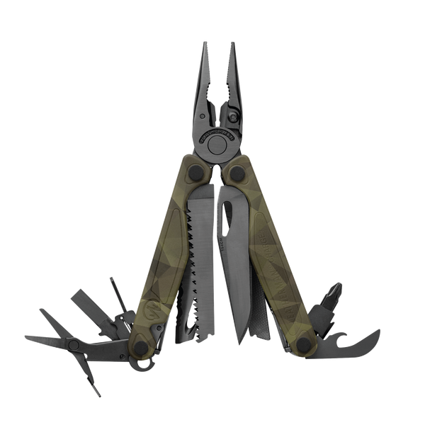 Leatherman Charge Plus Forest Camo BİTKİT + KLİPS