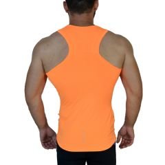 Asics ProDryFit Spor Fitness Koşu Outdoor G. Turuncu Kolsuz Body