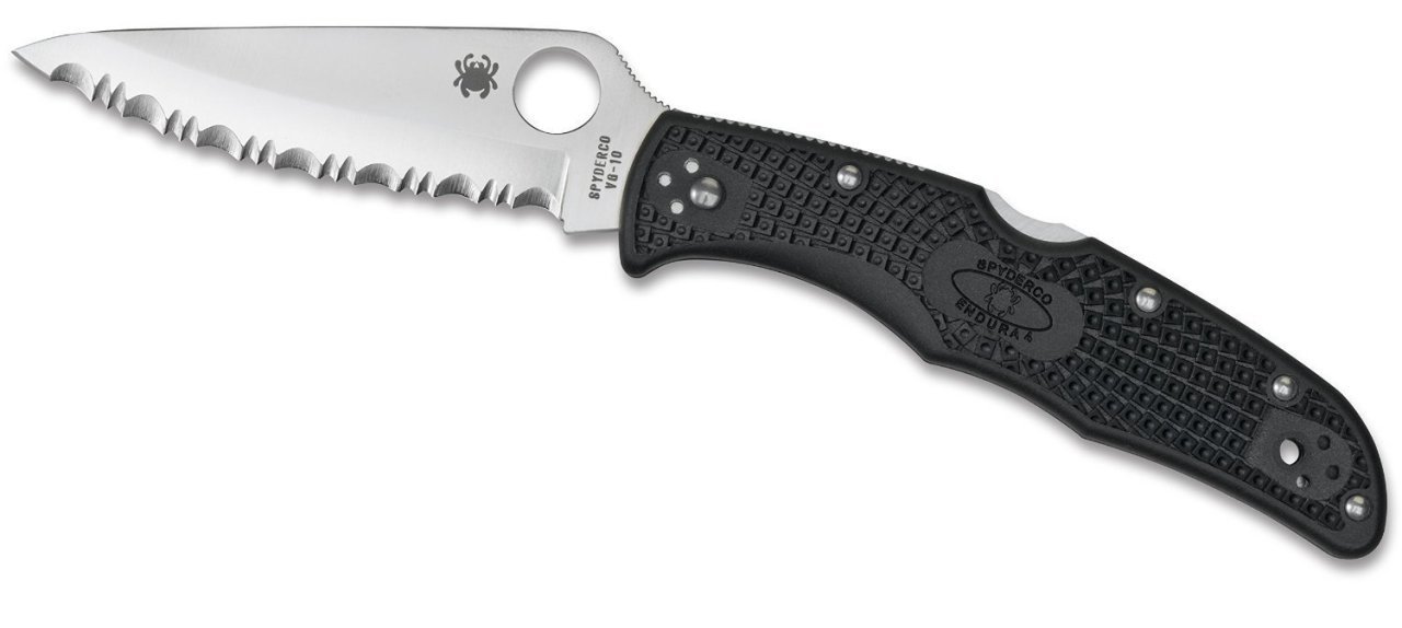 Spyderco C10sbk Endura Frn Spyderedge Çakı