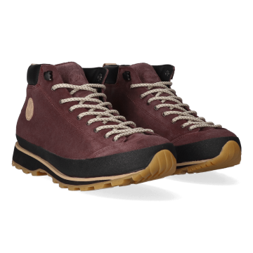Lomer Italy Bio Naturale Mid MTX Waterproof Vibram Full Çarşak Deri Kadın Bot Brownrose