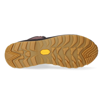 Lomer Italy Bio Naturale Mid MTX Waterproof Vibram Full Çarşak Deri Kadın Bot Brownrose