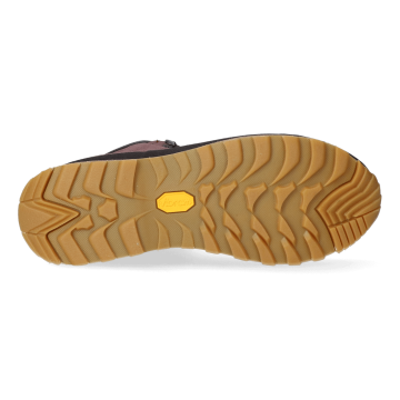 Lomer Italy Bio Naturale Mid MTX Waterproof Vibram Full Çarşak Deri Kadın Bot Brownrose
