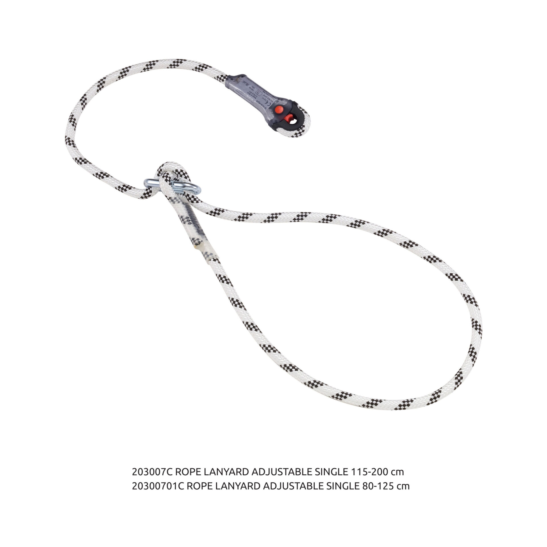 Camp Ayarlanabilir Lanyard Crope Lanyard Adjustable Single 80 - 125 cm EN 358