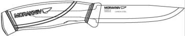 Morakniv Companion Mavi Av Bıçağı