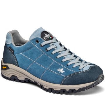 Lomer Italy Maipos Suede MTX Waterproof Vibram Süet Deri Kadın Ayakkabı Jeans Deep