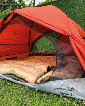 Campout Neptune 3 Kişilik Yüksek Çift Girişli Kamp Çadırı