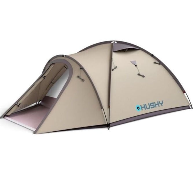 HUSKY Bizon Plus 3 Kişilik Çadır (A.Kahve)