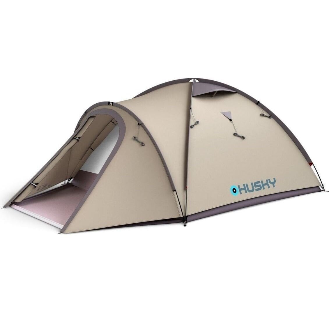 HUSKY Bizon Plus 3 Kişilik Çadır (A.Kahve)