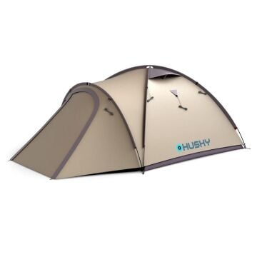 HUSKY Bizon Plus 3 Kişilik Çadır (A.Kahve)