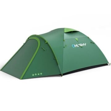 HUSKY Bizon Plus 4 Kişilik Çadır (Yeşil)