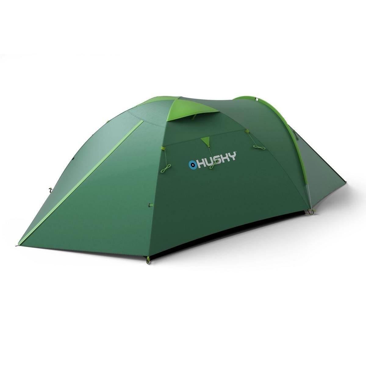 HUSKY Bizon Plus 4 Kişilik Çadır (Yeşil)