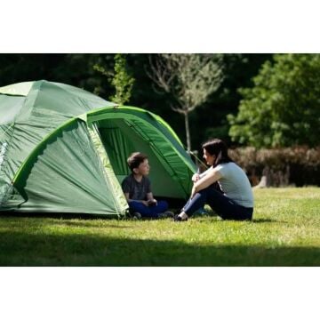 HUSKY Bizon Plus 4 Kişilik Çadır (Yeşil)