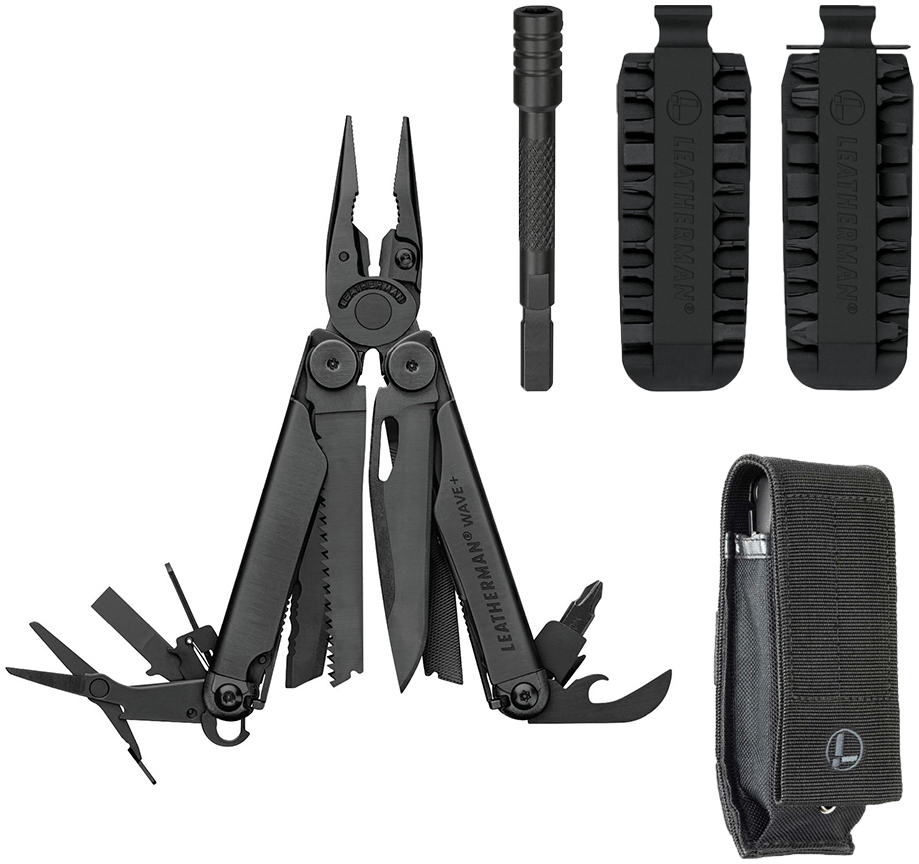 Leatherman Wave Plus Black Set