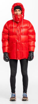PAJAK Heritage 1983 Kırmızı 750 Fill RDS Kaz Tüyü Unisex Expedition Dağcılık Montu
