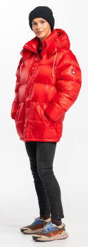 PAJAK Heritage 1983 Kırmızı 750 Fill RDS Kaz Tüyü Unisex Expedition Dağcılık Montu
