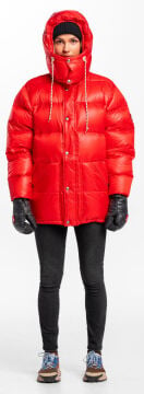 PAJAK Heritage 1983 Kırmızı 750 Fill RDS Kaz Tüyü Unisex Expedition Dağcılık Montu